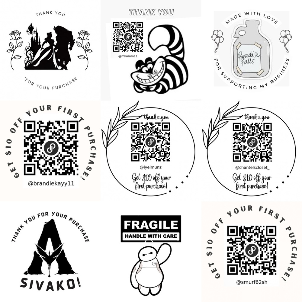 Custom Set of 100 2” Stickers - Picture 3 of 16